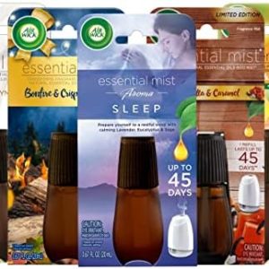 Air Wick Essential Mist Refills Variety Pack, 5 Scents