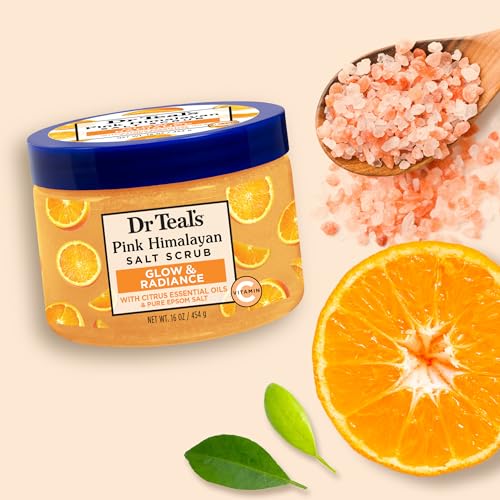Dr Teal?s Himalayan Salt Scrub, Glow & Radiance, 16 oz (3-Pack) - Image 6
