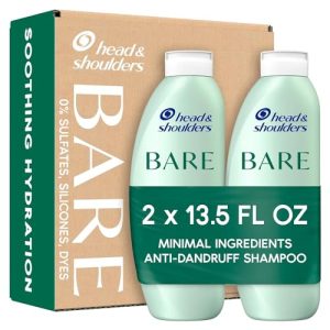 Head & Shoulders BARE Dandruff Shampoo Twin Pack, 13.5 Oz