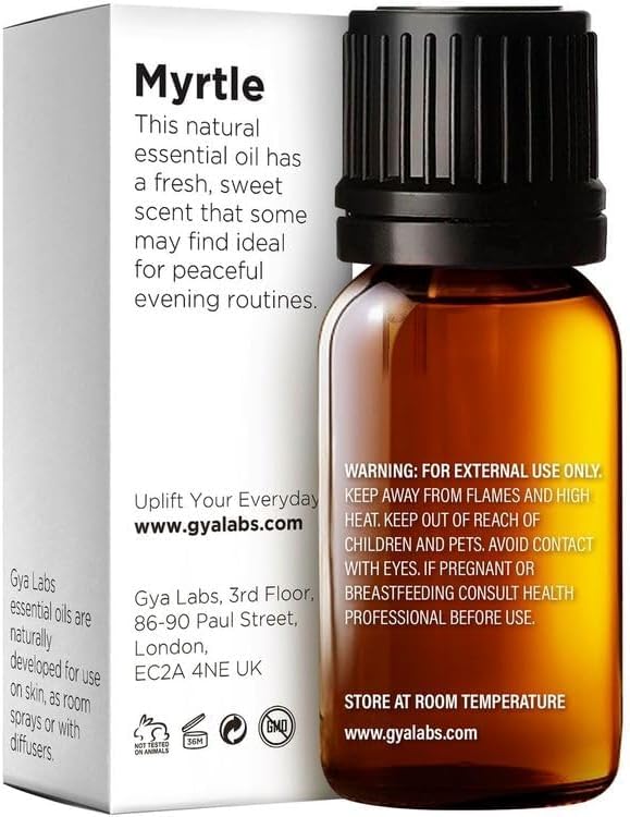 10ml Myrtle Essential Oil 100% Natural for Diffuser Skin and Hair Use - Image 2