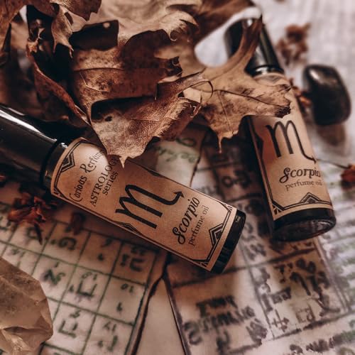 Scorpio Sun Sign Zodiac Perfume Oil Roll-On 10ml Bottle for Astrologers - Image 2