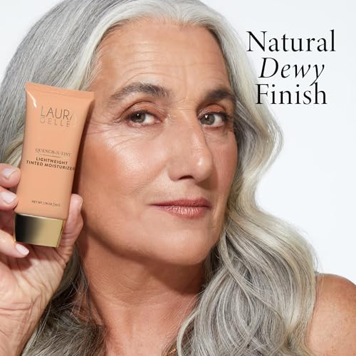 Laura Geller Quench-n-Tint Hydrating Foundation, Light, Buildable Coverage - Image 3