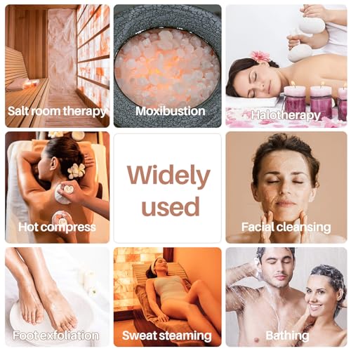 MAQIHAN 14.5 Oz Pink Himalayan Bath Salt Soak - Image 2