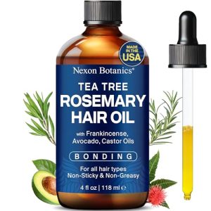 Nexon Botanics Tea Tree Rosemary Oil for Hair Growth 4 oz