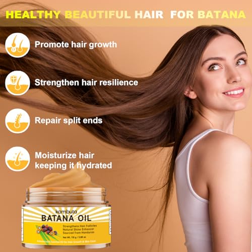 Pure Organic Batana Oil for Enhanced Hair Growth and Thickness 100ml Bottle - Image 3