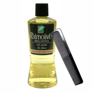 Brillantina Palmolive Hair Oil 199ml with Unbreakable Comb
