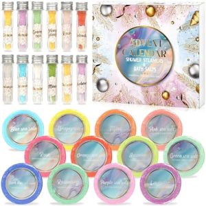 2024 Advent Calendar: 12 Shower Steamers & Bath Salts