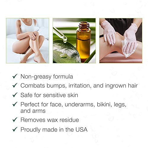 Calm Azulene Oil for Sore Skin & Wax Residue, 2 oz - Image 4