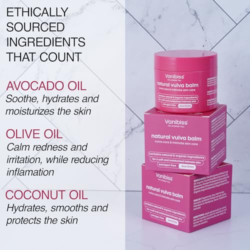 Vanibiss Vulva Balm ? Hydrating Cream for Dryness & Itching (2oz) - Image 4