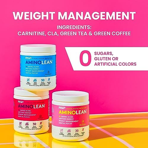 Vegan AminoLean Pink Lemonade Pre Workout Powder 30 Servings - Image 7