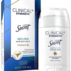 Secret Clinical Strength Deodorant, Light Fresh 1.60 oz (3-Pack)
