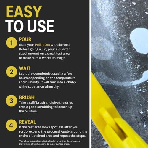 CHOMP! Oil Stain Remover for Concrete, 32 Fl Oz - Image 4