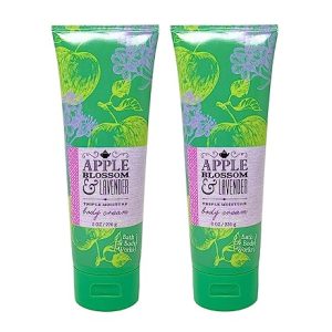 Apple Blossom & Lavender Body Cream Bundle ? 2 x 8 oz