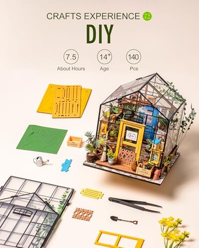 Cathy?s Greenhouse Miniature DIY House Kit for Adults - Image 7