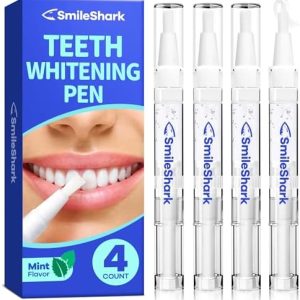 Teeth Whitening Pen 4-Pack, No Sensitivity, Travel-Friendly