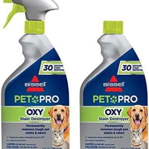 BISSELL PET PRO OXY Stain Destroyer, 2 Pack, 22 oz