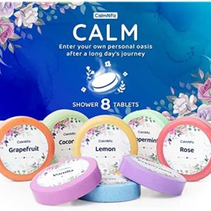 8-Pack Shower Steamers with Natural Fragrances ? Relaxation Gift