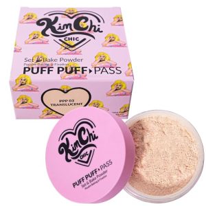 Kimchi Chic Puff Pass Powder Set, Translucent 03