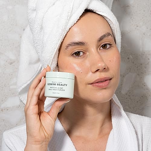 Matcha Oat Green Tea Face Moisturizer 1.7 Fl Oz for Hydrated Nourished Skin - Image 3