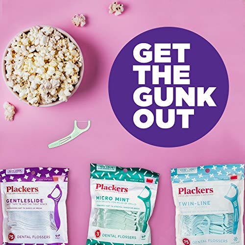 Kids? Plackers Flossers ? 75 Count, Dual Grip Design - Image 7