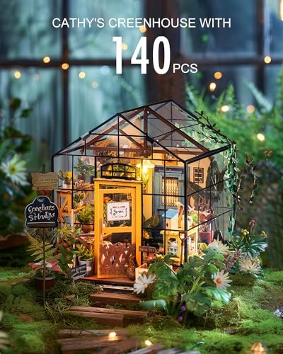 Cathy?s Greenhouse Miniature DIY House Kit for Adults - Image 2
