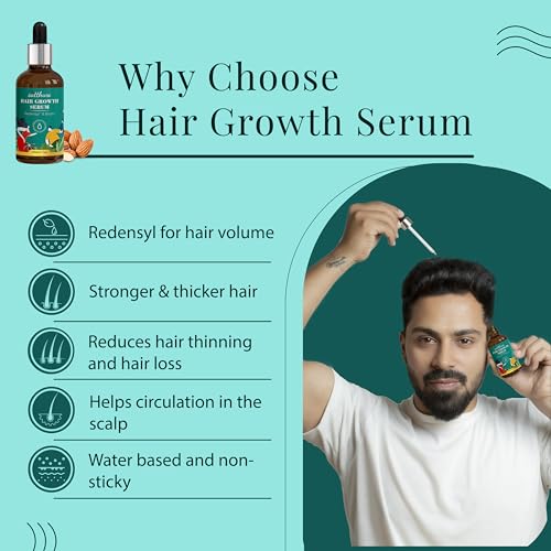 Satthwa Hair Growth Serum, 50ml ? Redensyl & Anagain - Image 2