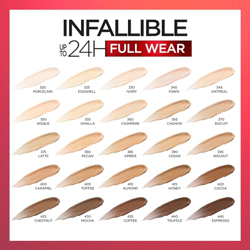 L?Oreal Infallible Waterproof Matte Concealer, Cashmere, 0.33 fl. oz - Image 7