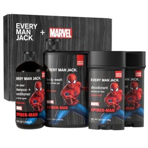 Every Man Jack Spider-Man Bath & Body Gift Set