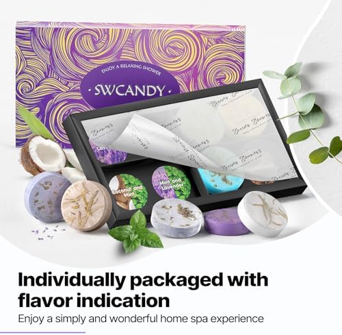 SWCANDY 8-Pc Aromatherapy Bath Bombs & Shower Steamers - Image 6