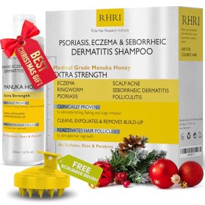 Manuka Honey Psoriasis Shampoo for Itchy Scalp Relief