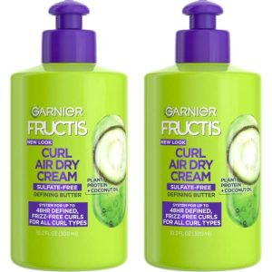 Garnier Fructis Curl Nourish Leave-in Conditioner, 2 Count