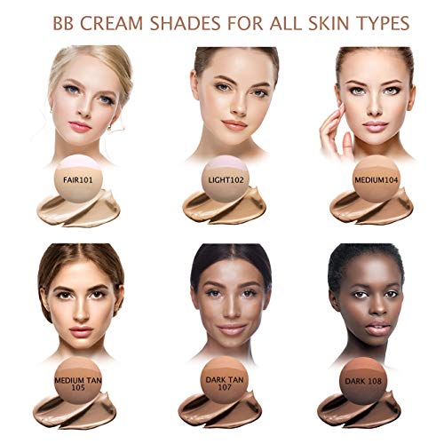 Bellaterra Mineral Foundation BB Cream Medium Tan 105, 1.69oz - Image 5
