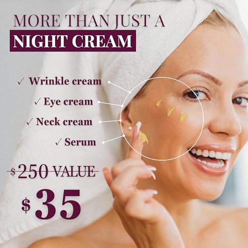 Anti-Aging 8% Matrixyl & Peptide Night Cream, 1.7 Fl Oz - Image 3