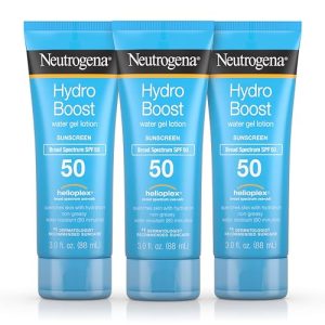 Neutrogena Hydro Boost SPF 50 Gel Sunscreen, 3-Pack