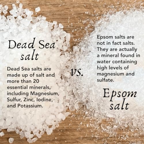 Dead Sea Mineral Bath Salt Lavender 6 Pack, 2.5 oz - Image 3