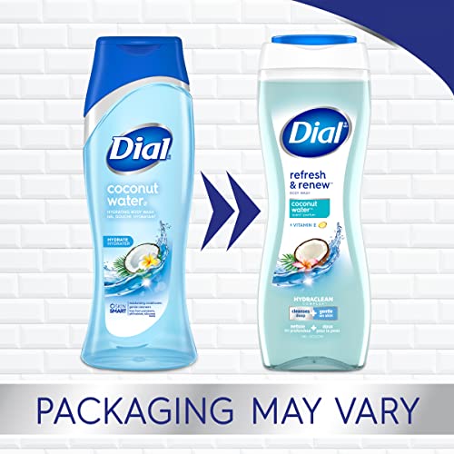 Dial Refreshing Coconut Water Body Wash, 32 oz (2-Pack) - Image 4