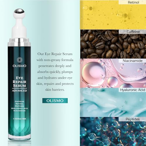 Caffeine Eye Cream 0.5 oz for Puffiness, Dark Circles, and Anti-Aging - Image 3