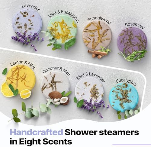 SWCANDY 8-Pc Aromatherapy Bath Bombs & Shower Steamers - Image 2