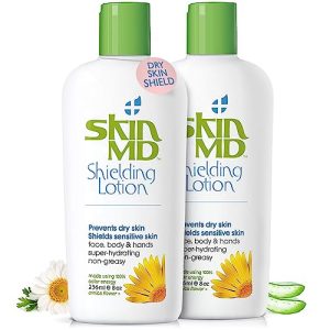 Skin MD Shielding Lotion ? Eczema Relief, Safe for Kids (2 Pack)