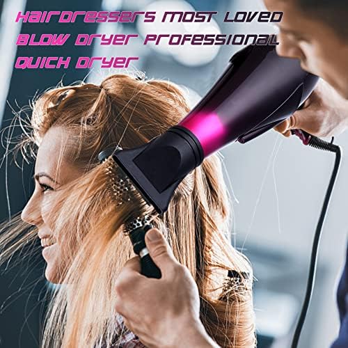 3500W Professional Hair Dryer with Nozzle and Diffuser for Fast Drying and Styling - Image 8