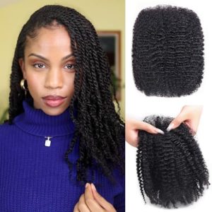 Afro Kinkys 14? Bulk Human Hair for Braids, Dreads