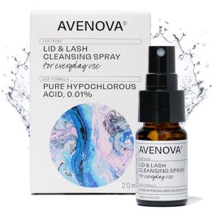 Avenova Eyelid & Lash Cleanser Spray, 20mL Hypochlorous Acid