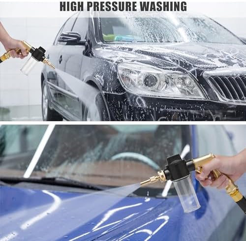 High Pressure Foam Gun with Soap Dispenser for Cleaning - Image 4