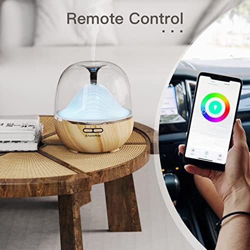 Ankrs Smart WiFi Essential Oil Diffuser Humidifier 600ml Capacity for Home Aromatherapy - Image 4