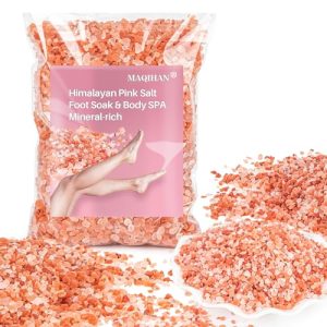 MAQIHAN 14.5 Oz Pink Himalayan Bath Salt Soak