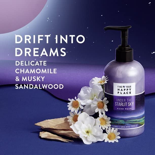 Happy Place Gel Hand Wash, Chamomile & Sandalwood, 9.5 oz - Image 3