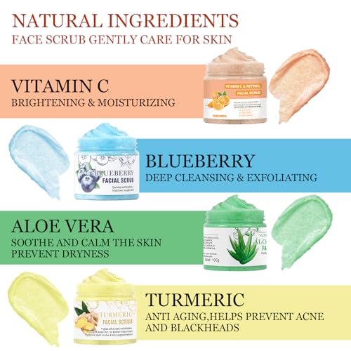 Aloe Vera Facial Scrub for Exfoliation and Acne - Image 7
