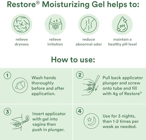 Good Clean Love Restore Vaginal Gel, 2 Oz, pH-Balanced - Image 2