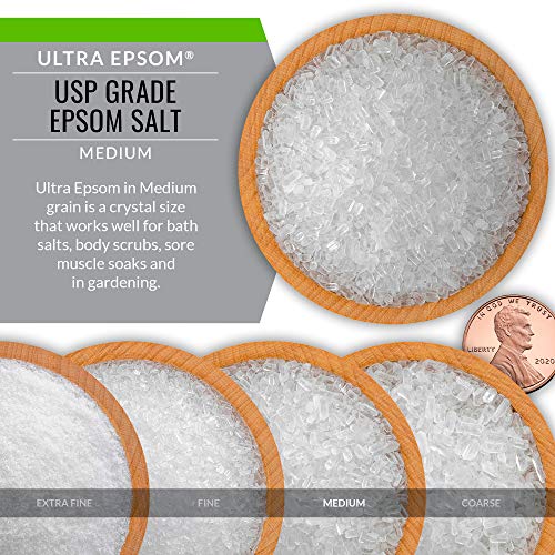 Ultra Epsom Bath Salt, Unscented, 5 lb Bag - Image 6