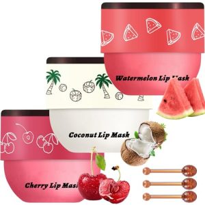 3 PCS Bee Lip Balm & Mask ? Watermelon, Cherry, Coconut